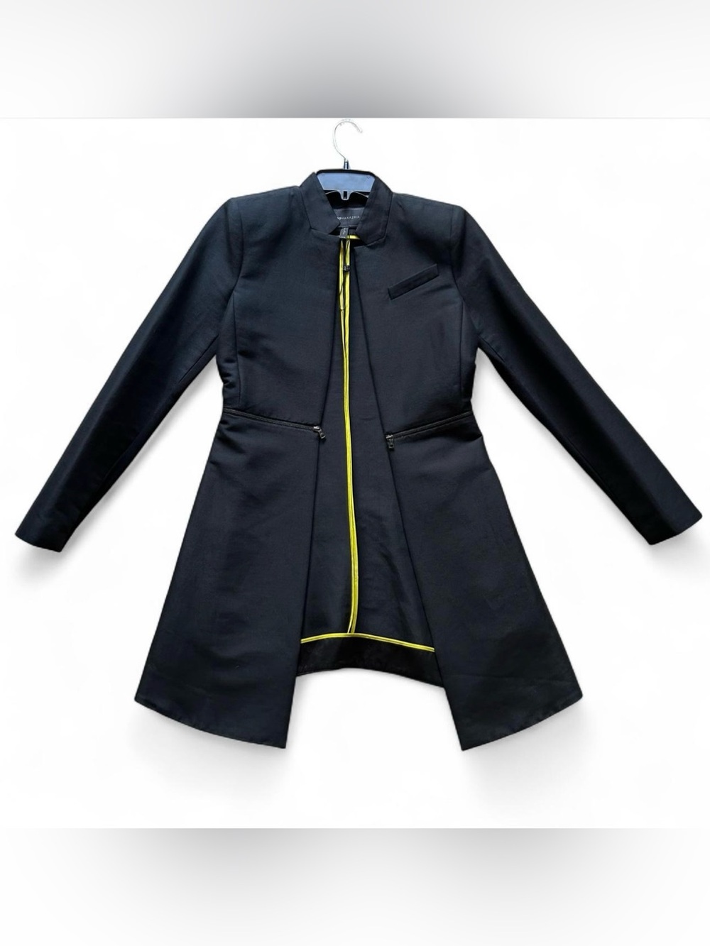 BCBGMAXAZARIA XXS Silk Cotton Blazer Jacket Tailored Fit Discontinued Y2K